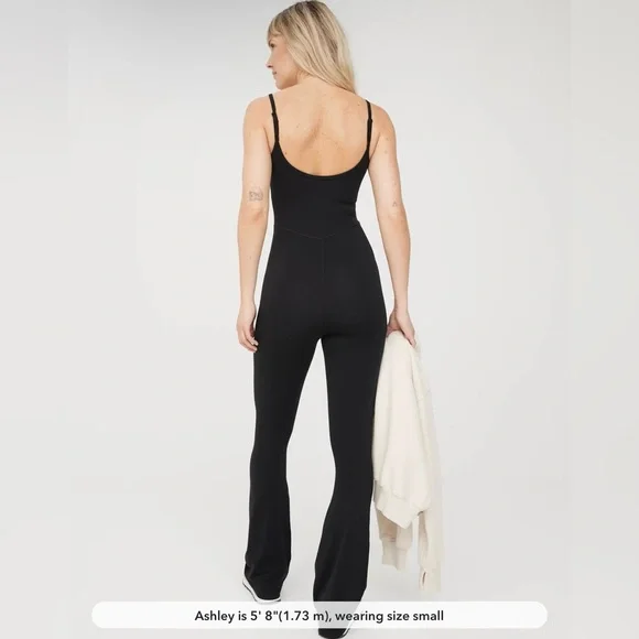 OFFLINE By Aerie Real Me XTRA Flare Jumpsuit - Picture 2 of 9
